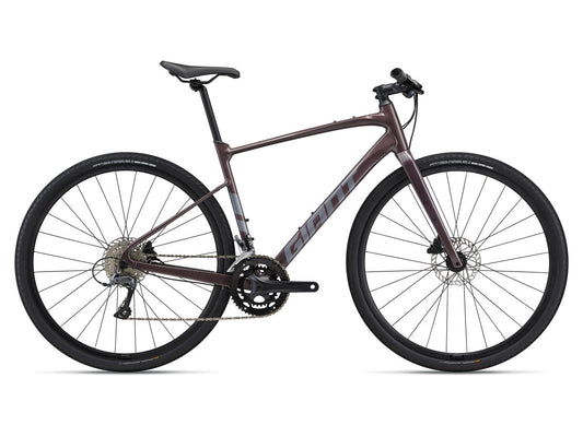 GIANT FASTROAD AR 3 ROAD BIKE 2023 GLOSS CHARCOAL PLUM