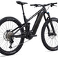 GIANT TRANCE X ADVANCED E+ 2 FULL SUSPENSION E-MTB BIKE 2023 GLOSS CARBON SMOKE/MATTE CARBON SMOKE