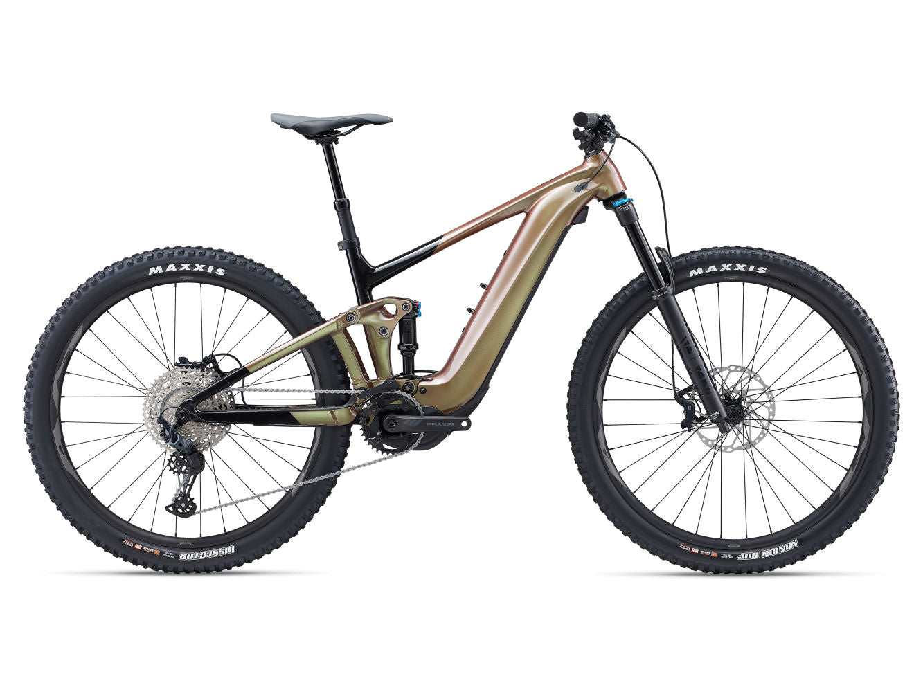 GIANT TRANCE X E+ 2 FULL SUSPENSION eMTB BIKE 2023 GLOSS MESSIER