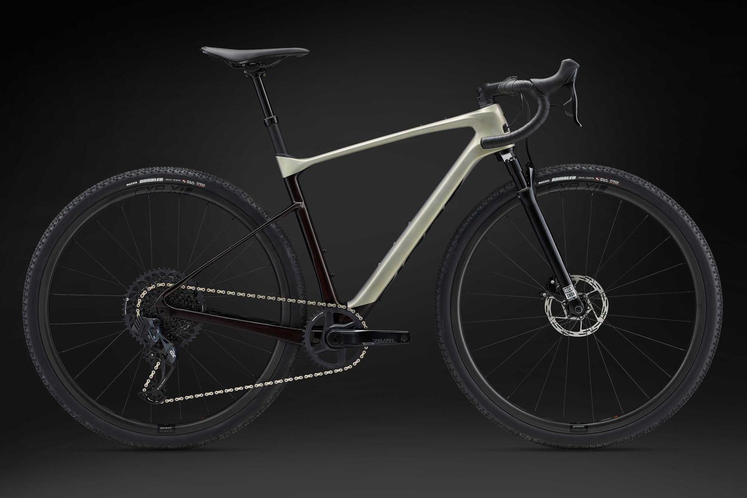 GIANT REVOLT X ADVANCED PRO 1 GRAVEL BIKE 2024 GLOSS GOLDEN HAZE/CORDOVAN