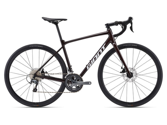 GIANT CONTEND AR 2 ROAD BIKE 2024 GLOSS CORDOVAN/SILVER
