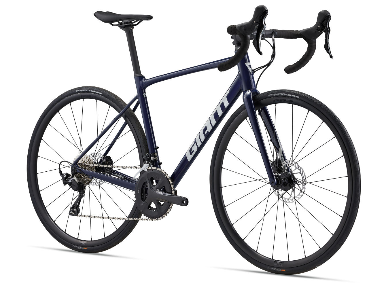 GIANT CONTEND SL 1 DISC ROAD BIKE 2024 GLOSS ECLIPSE/SNOW DRIFT