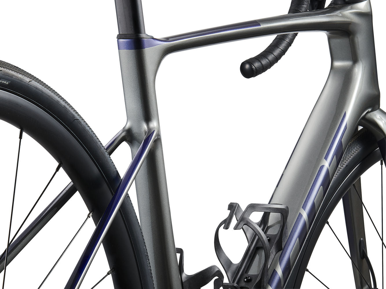 GIANT DEFY ADVANCED 1 ROAD BIKE 2024 - CHARCOAL/MILKY WAY
