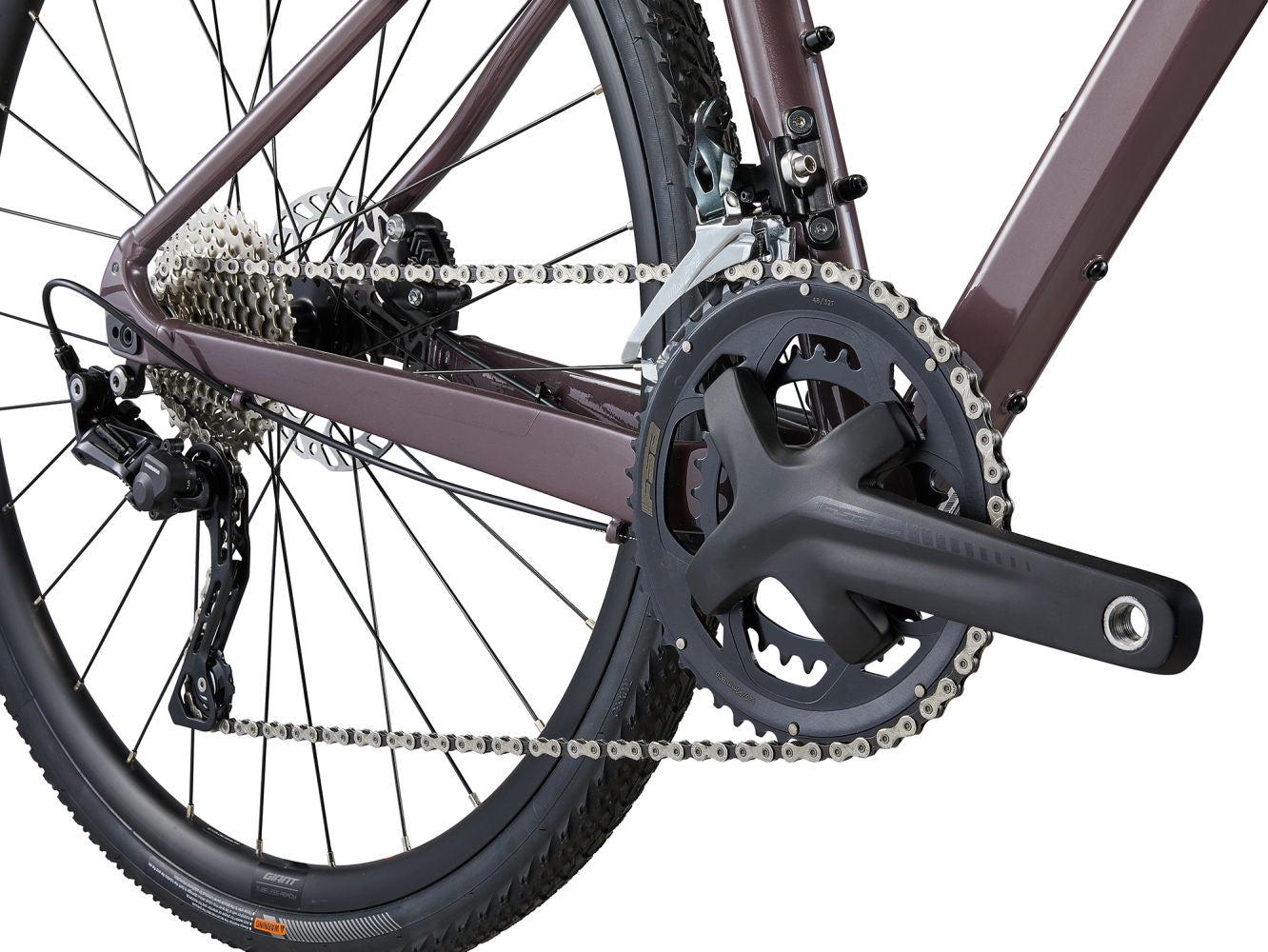 GIANT LIV DEVOTE 1 GRAVEL BIKE 2024 CHARCOAL PLUM