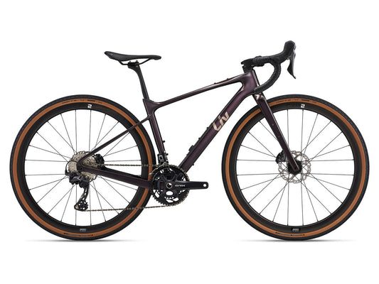 GIANT LIV DEVOTE ADVANCED 0 GRAVEL BIKE 2024 TIGER RED