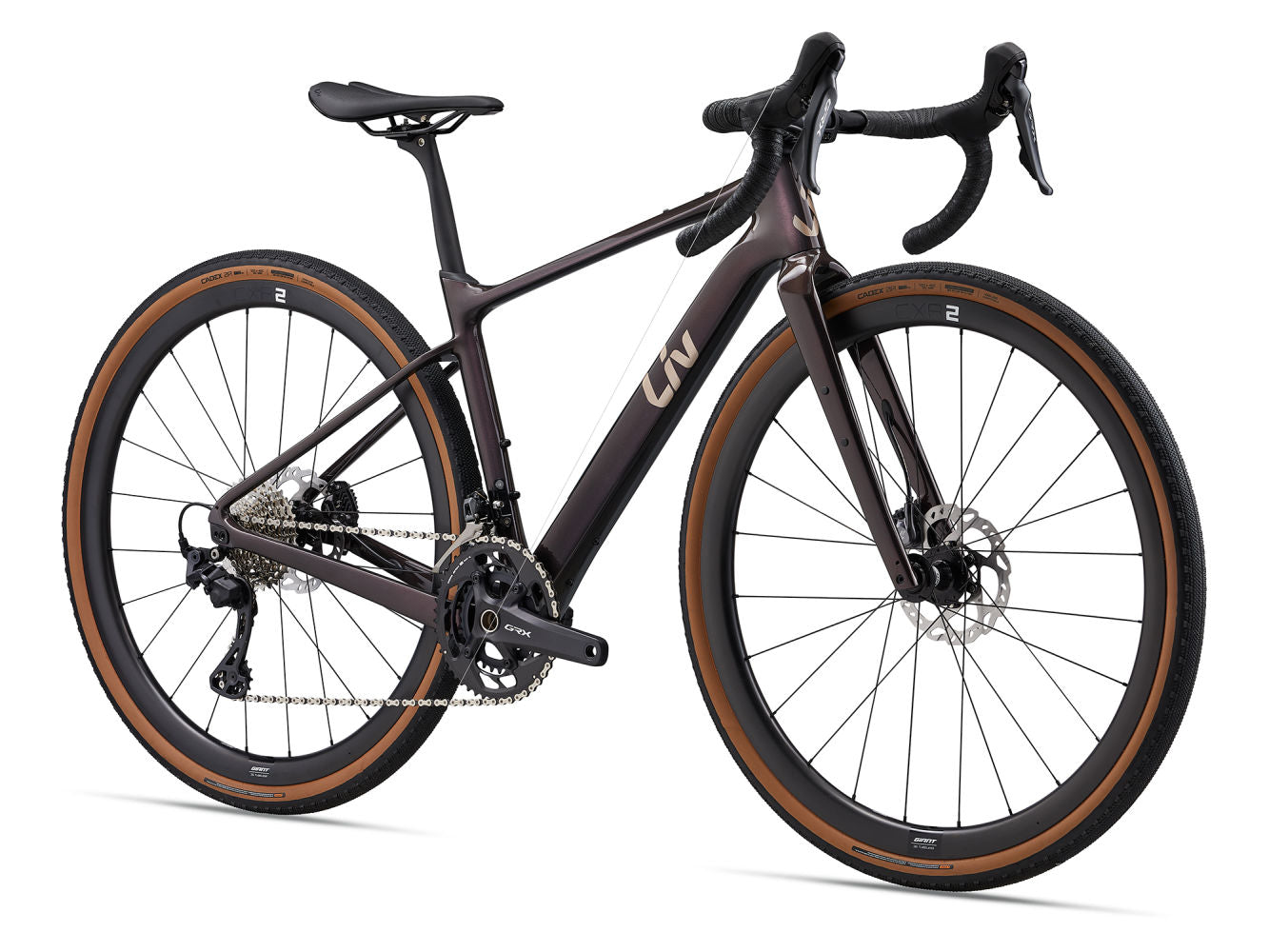 GIANT LIV DEVOTE ADVANCED 0 GRAVEL BIKE 2024 TIGER RED