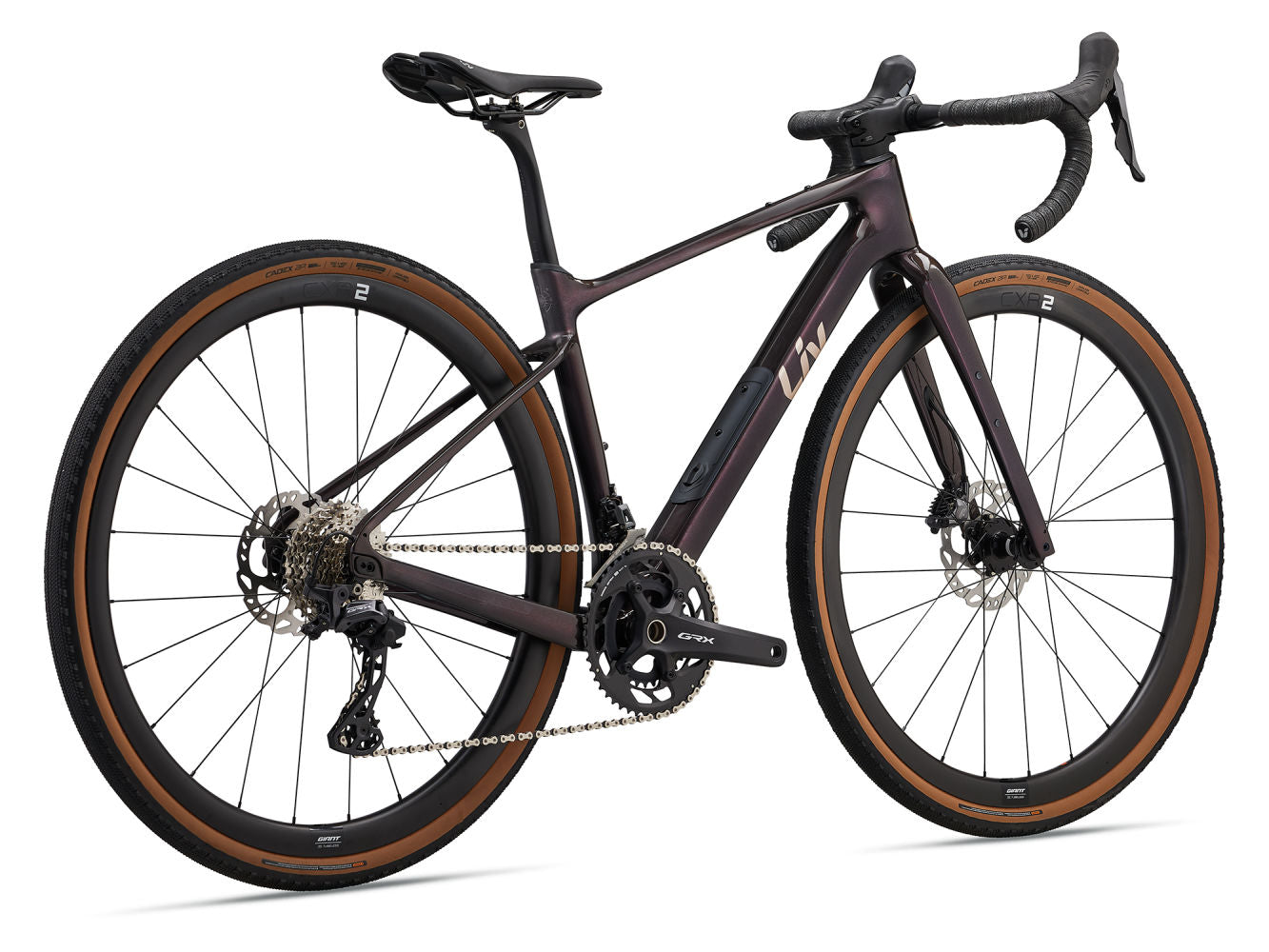 GIANT LIV DEVOTE ADVANCED 0 GRAVEL BIKE 2024 TIGER RED