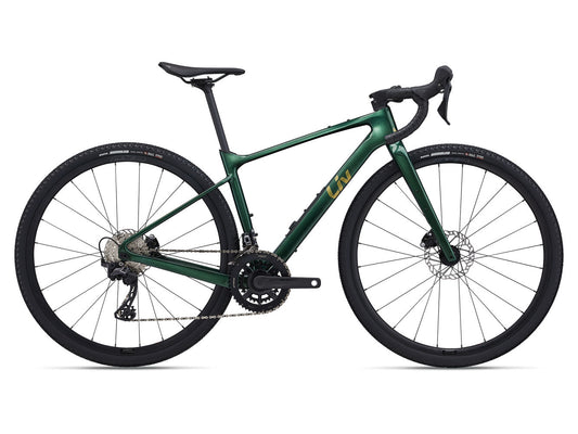 GIANT LIV DEVOTE ADVANCED 2 GRAVEL BIKE 2024 - KELP FOREST