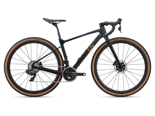 GIANT LIV DEVOTE ADVANCED PRO GRAVEL BIKE 2024 CARBON/GOLD CHROME