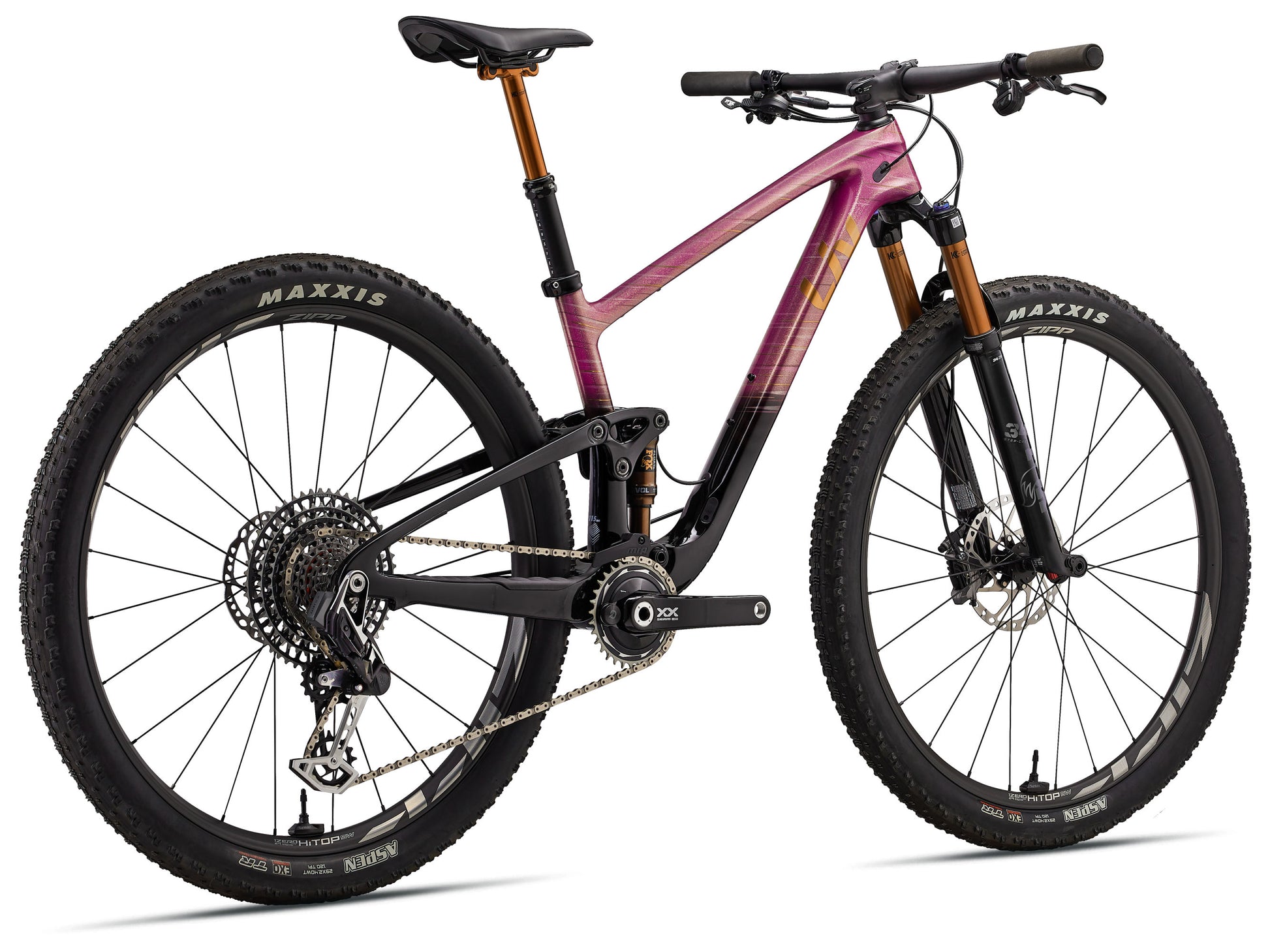 GIANT LIV PIQUE ADVANCED 29 0 FULL SUSPENSION MTB BIKE 2024 GLOSS MULBERRY GLITTER/BLACK/CHROME