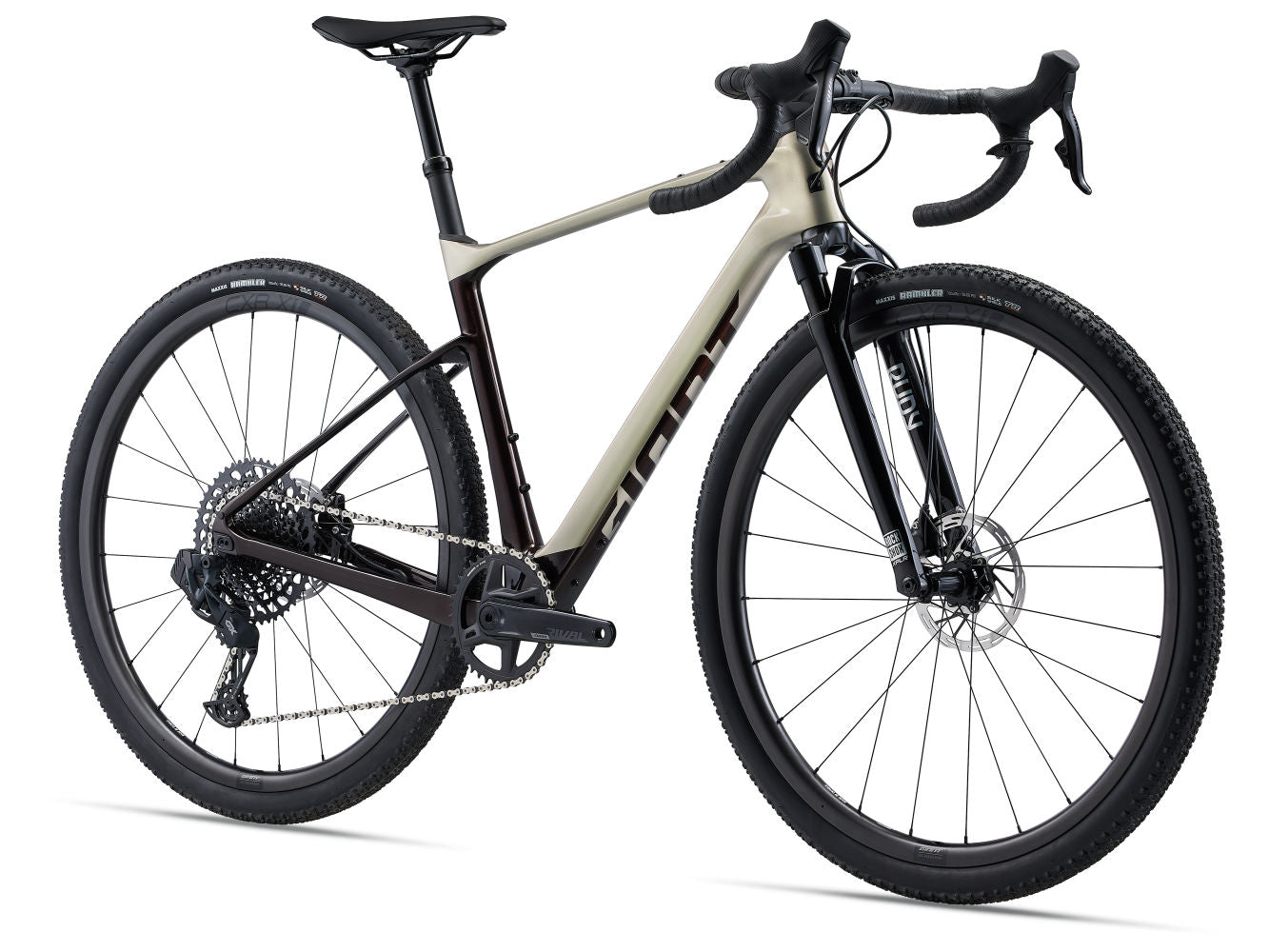 GIANT REVOLT X ADVANCED PRO 1 GRAVEL BIKE 2024 - GLOSS GOLDEN HAZE/CORDOVAN