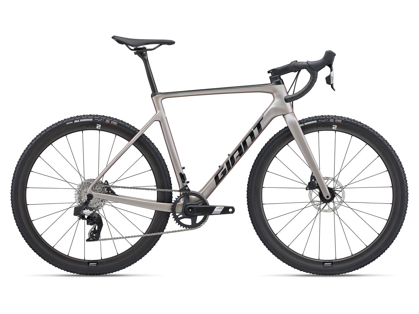 GIANT TCX ADVANCED PRO 1 CYCLOCROSS BIKE 2024 GLOSS SHELL WHITE