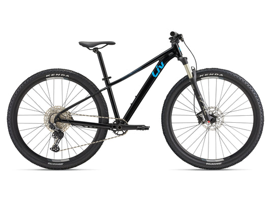GIANT LIV TEMPT 29 0 HARDTAIL MTB BIKE 2024 GLOSS BLACK/AI BLUE