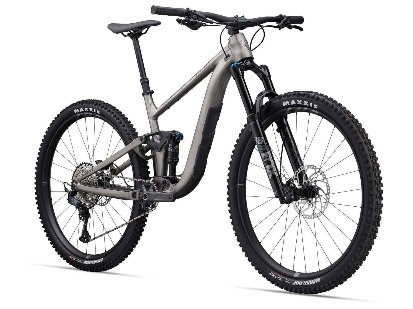 GIANT TRANCE X 1 FULL SUSPENSION MTB BIKE 2024 SMOKE METAL/CHROME