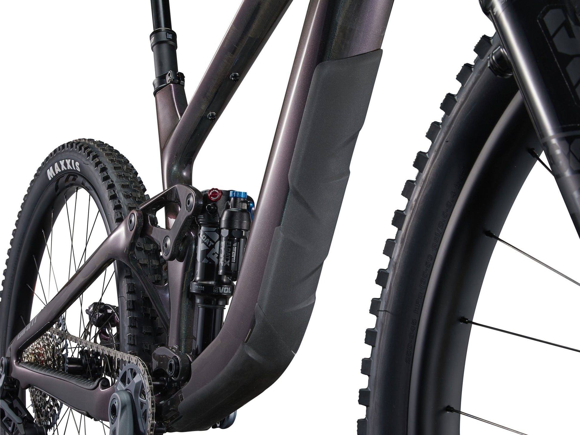 GIANT TRANCE X ADVANCED 1 FULL SUSPENSION MTB BIKE 2024 GLOSS ARCTIC LIGHT