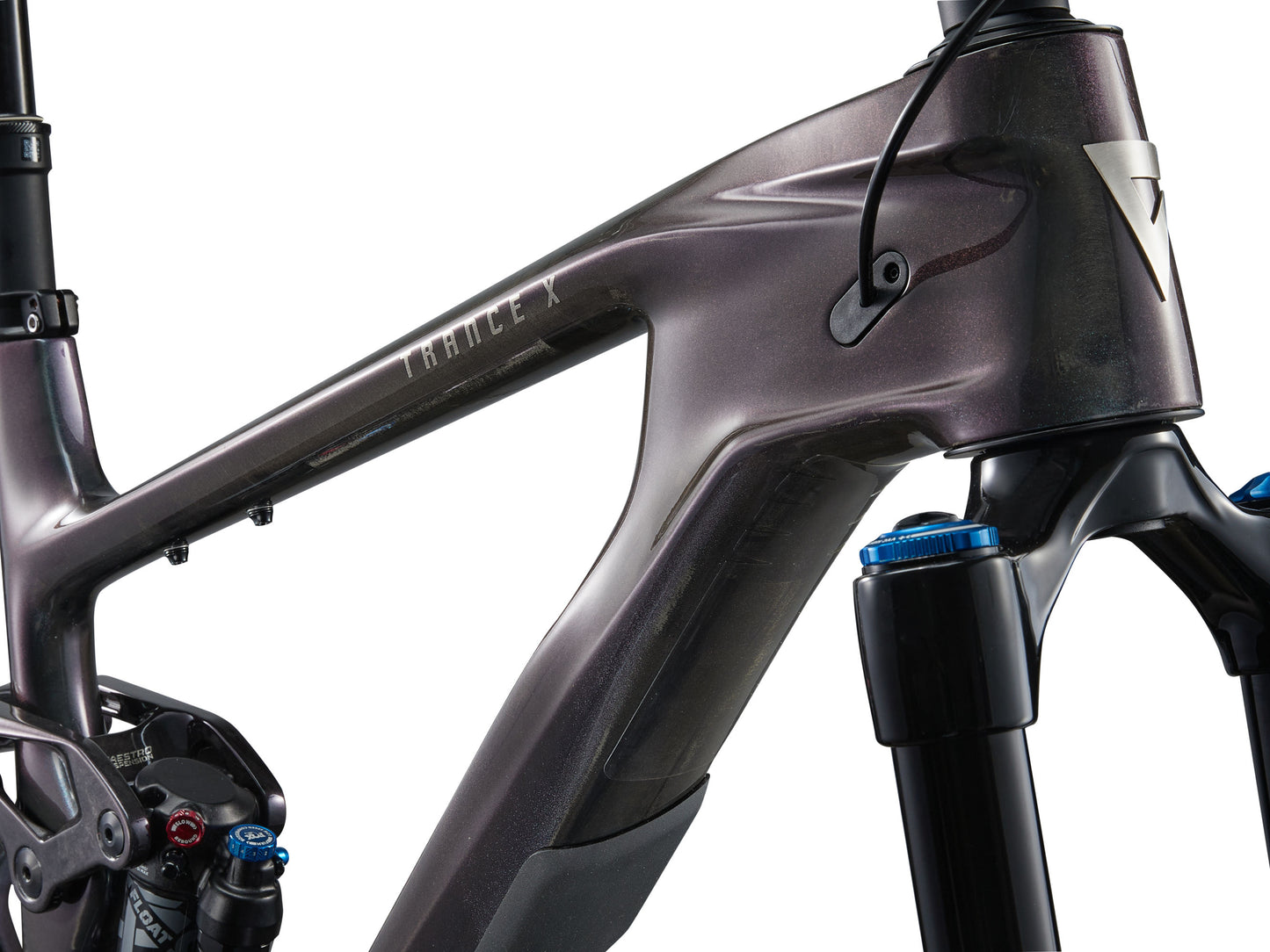 GIANT TRANCE X ADVANCED 1 FULL SUSPENSION MTB BIKE 2024 GLOSS ARCTIC LIGHT