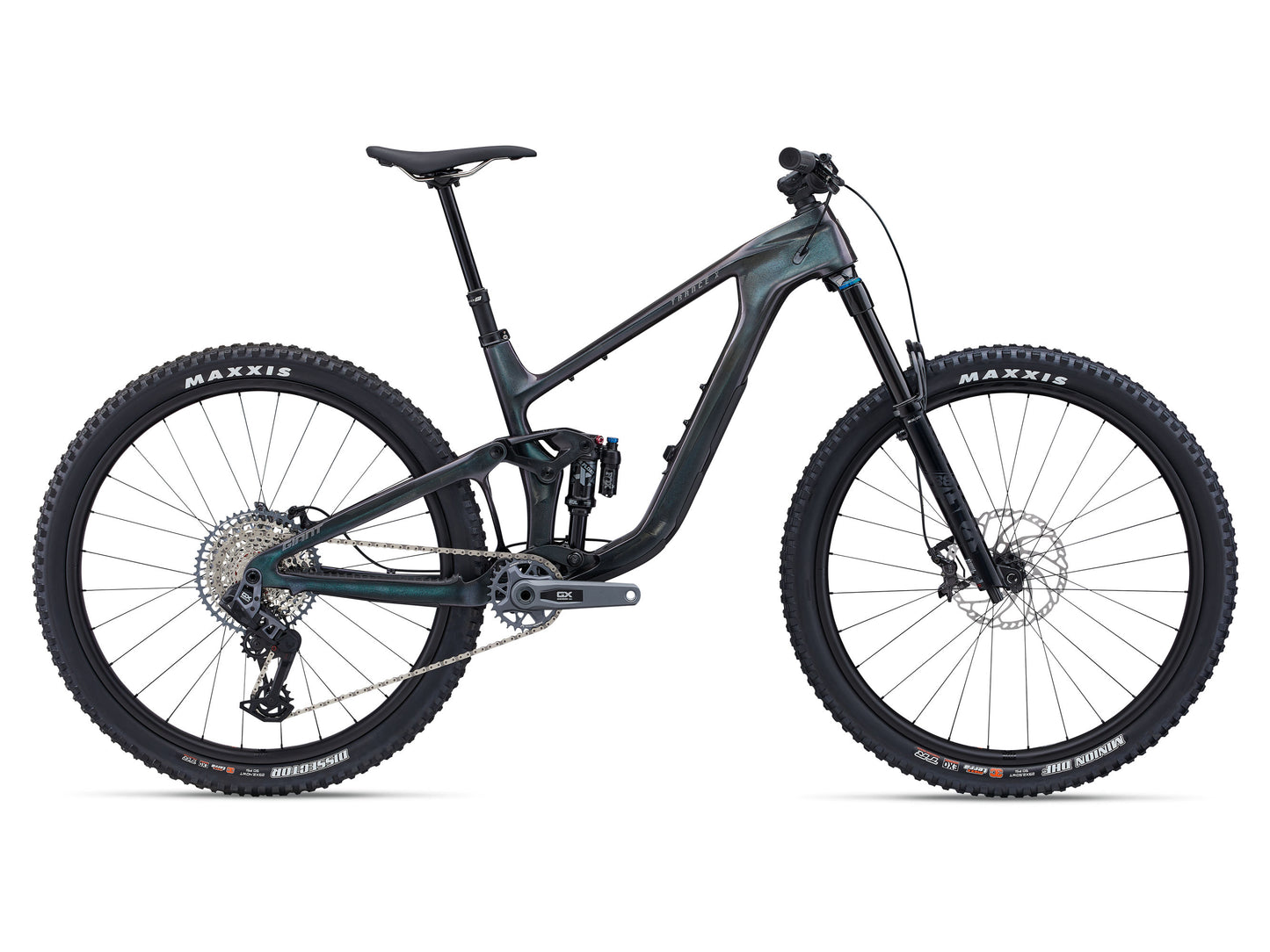 GIANT TRANCE X ADVANCED 1 FULL SUSPENSION MTB BIKE 2024 GLOSS ARCTIC LIGHT