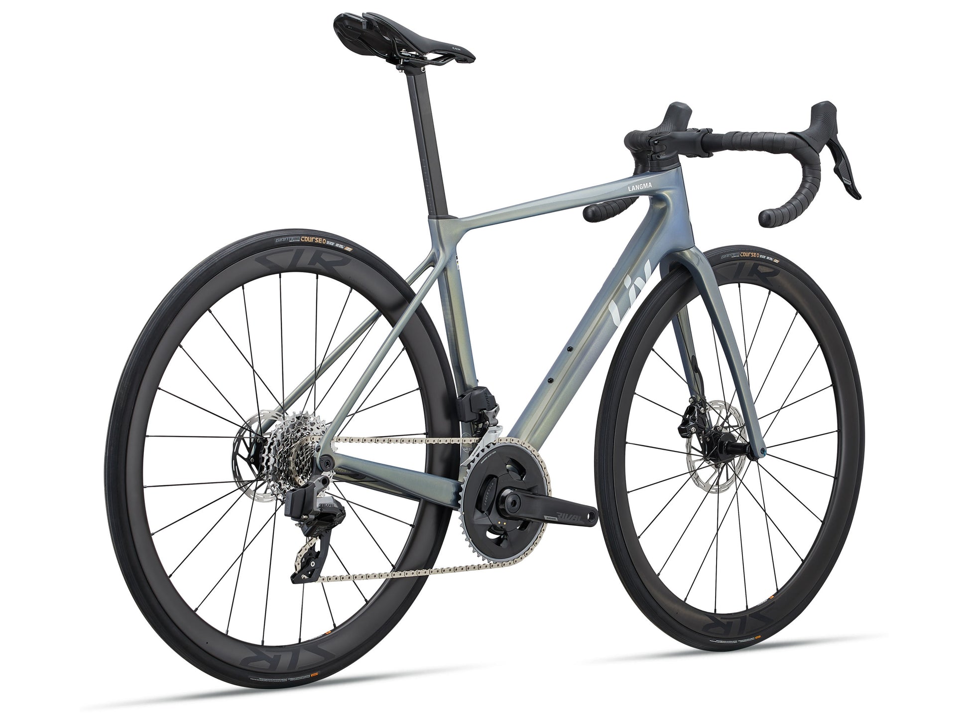 GIANT LIV LANGMA ADVANCED PRO 1 AXS ROAD BIKE 2025 GLOSS AURORA NOISE