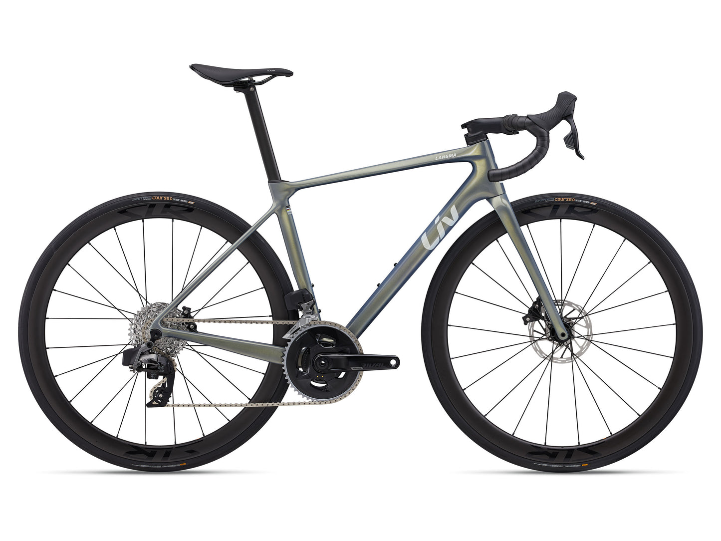 GIANT LIV LANGMA ADVANCED PRO 1 AXS ROAD BIKE 2025 GLOSS AURORA NOISE