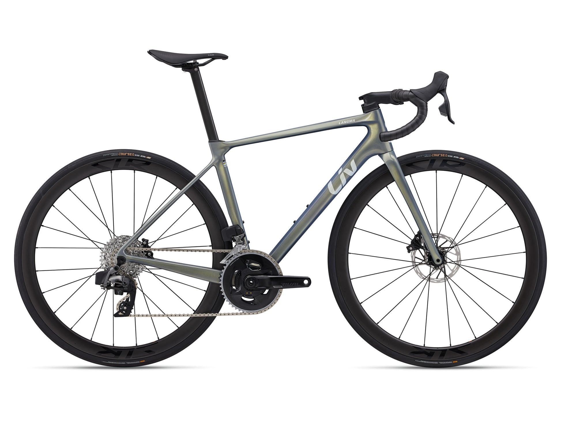 GIANT LIV LANGMA ADVANCED PRO 1 AXS ROAD BIKE 2025 GLOSS AURORA NOISE