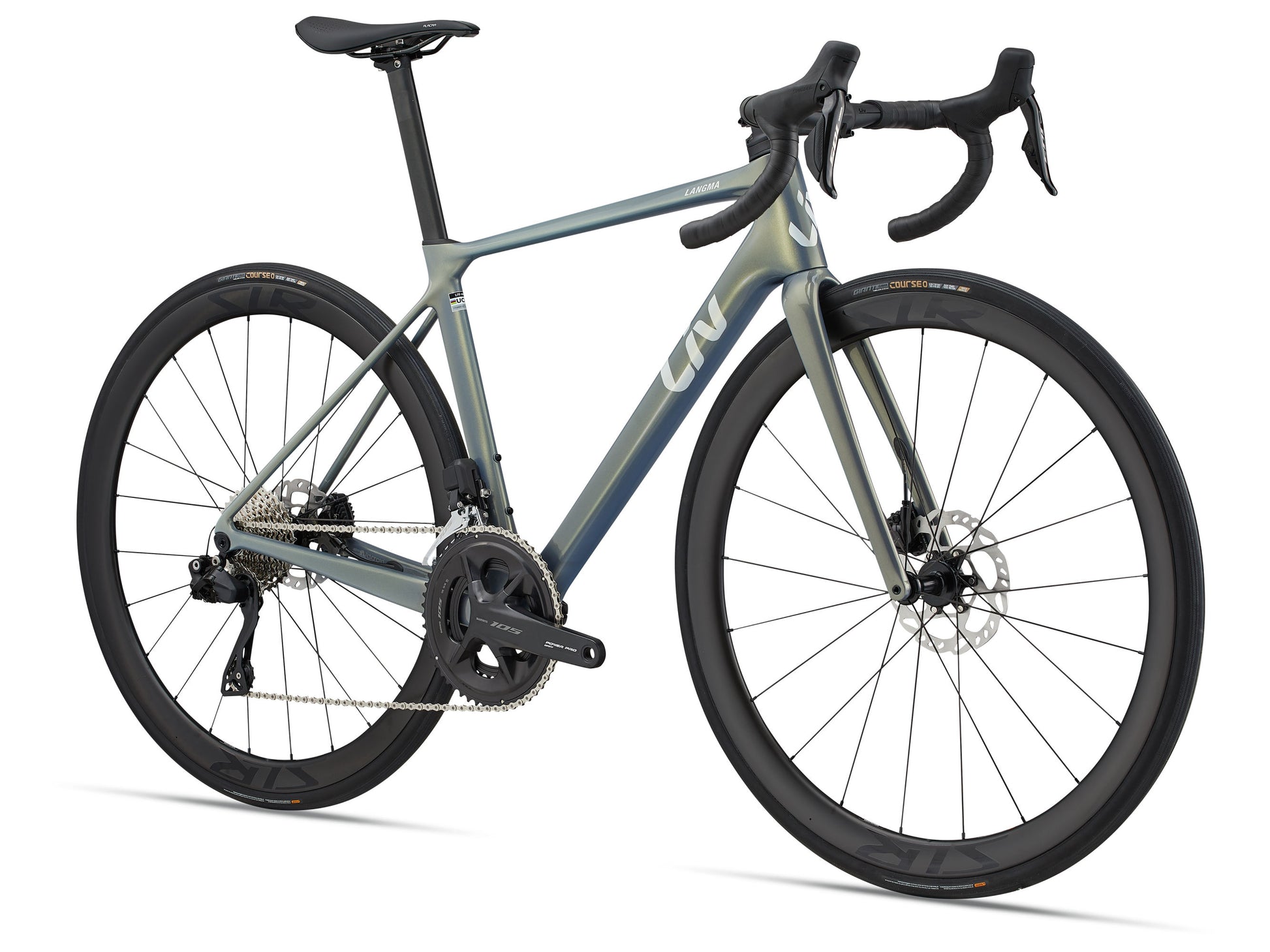 GIANT LIV LANGMA ADVANCED PRO 1 Di2 ROAD BIKE 2025 GLOSS AURORA NOISE **SCRATCHED**