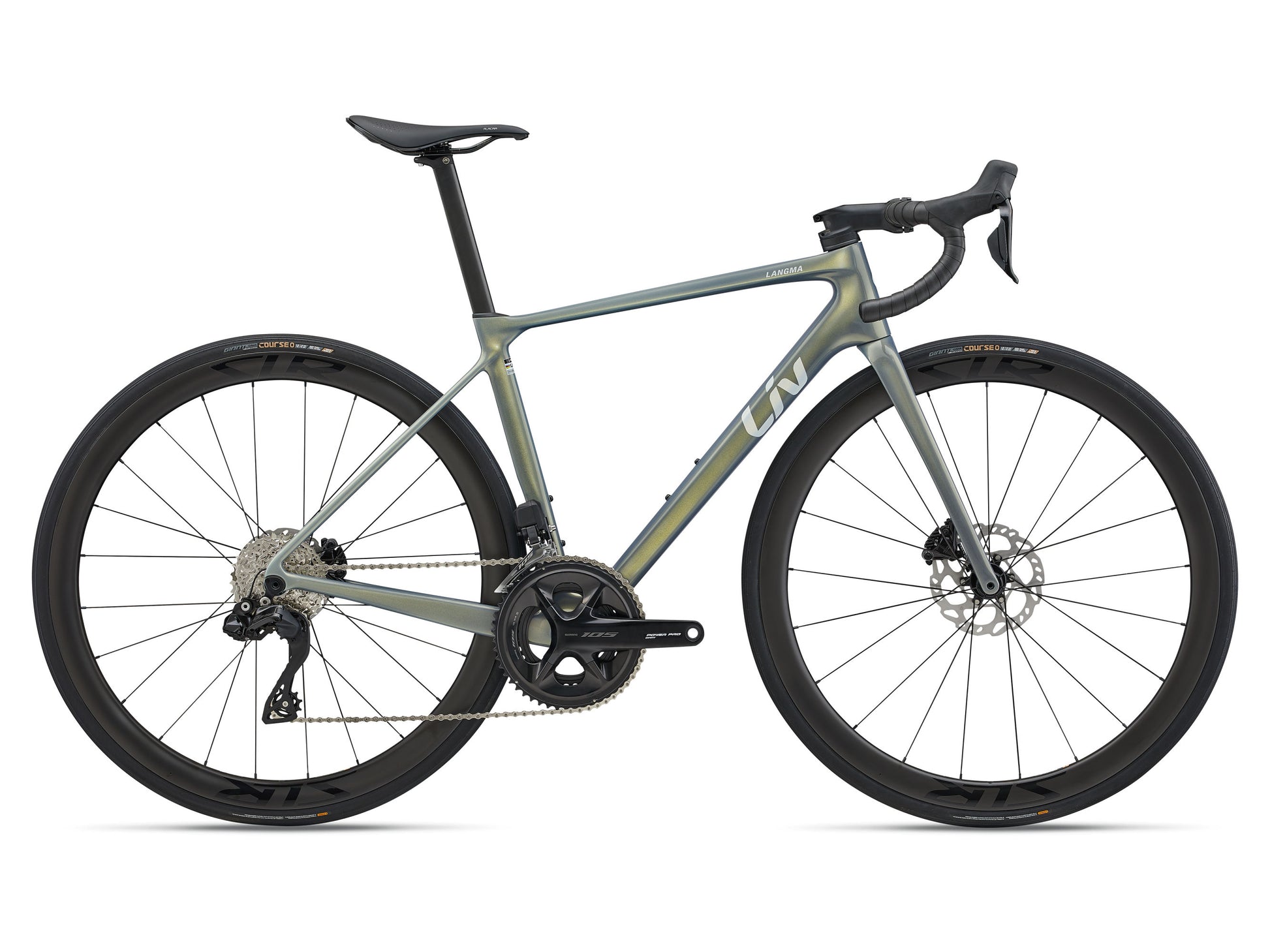 GIANT LIV LANGMA ADVANCED PRO 1 Di2 ROAD BIKE 2025 GLOSS AURORA NOISE **SCRATCHED**