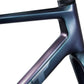 GIANT TCR ADVANCED PRO FRAMESET 2025 GLOSS BLUE DRAGONFLY/BRUSHED FOIL