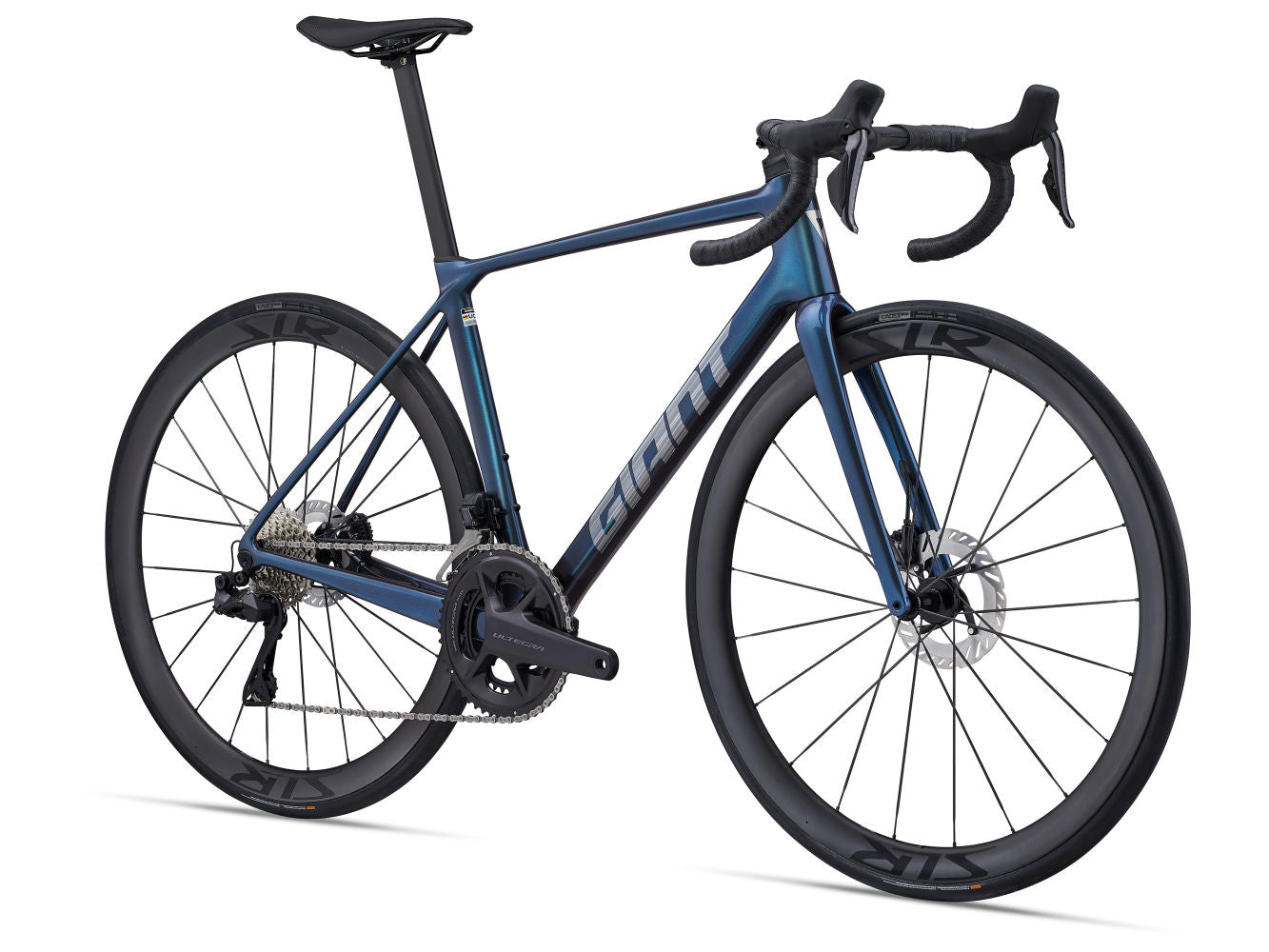 GIANT TCR ADVANCED PRO 0 Di2 ROAD BIKE 2025 GLOSS OCEAN TWILIGHT/LIGHTNING SILVER