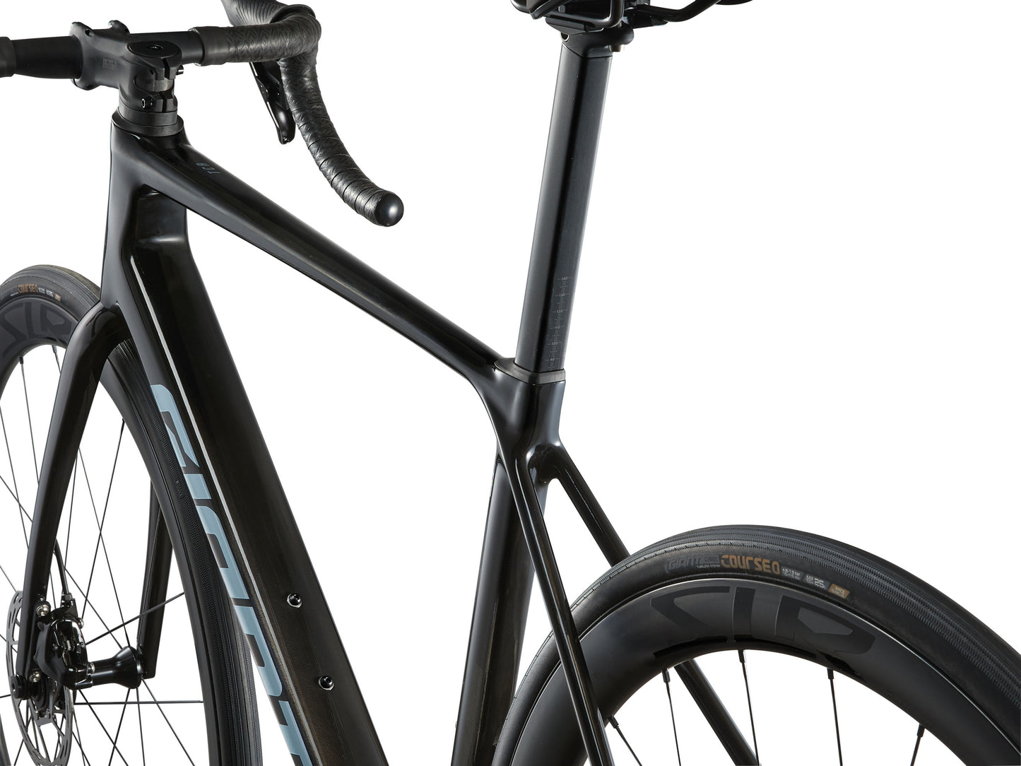 GIANT TCR ADVANCED PRO 1 AXS ROAD BIKE 2025 GLOSS CARBON/POLISHED FOIL