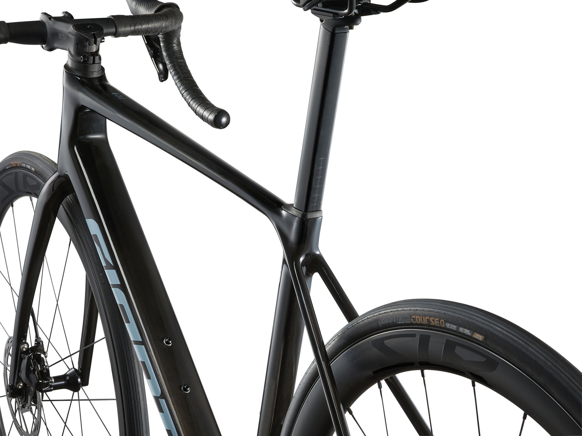 GIANT TCR ADVANCED PRO 1 AXS ROAD BIKE 2025 GLOSS CARBON/POLISHED FOIL