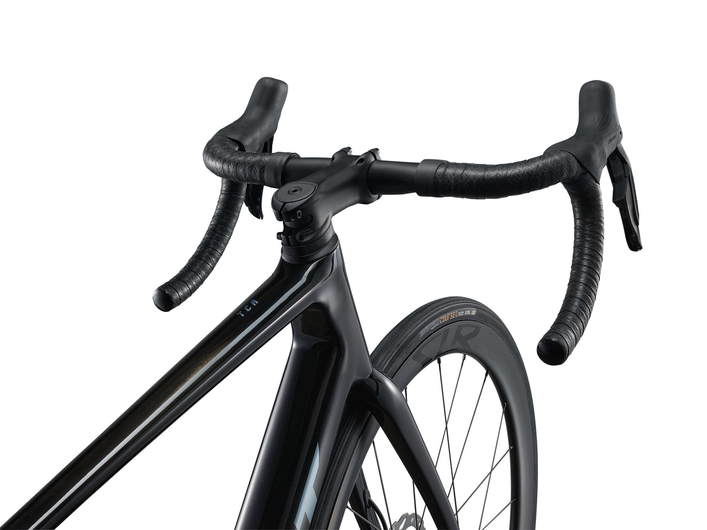 GIANT TCR ADVANCED PRO 1 AXS ROAD BIKE 2025 GLOSS CARBON/POLISHED FOIL