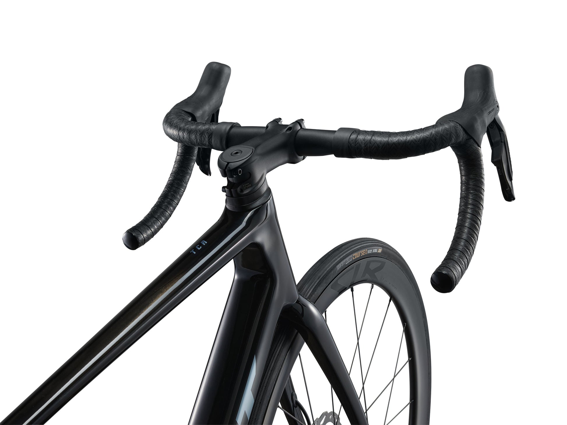 GIANT TCR ADVANCED PRO 1 AXS ROAD BIKE 2025 GLOSS CARBON/POLISHED FOIL