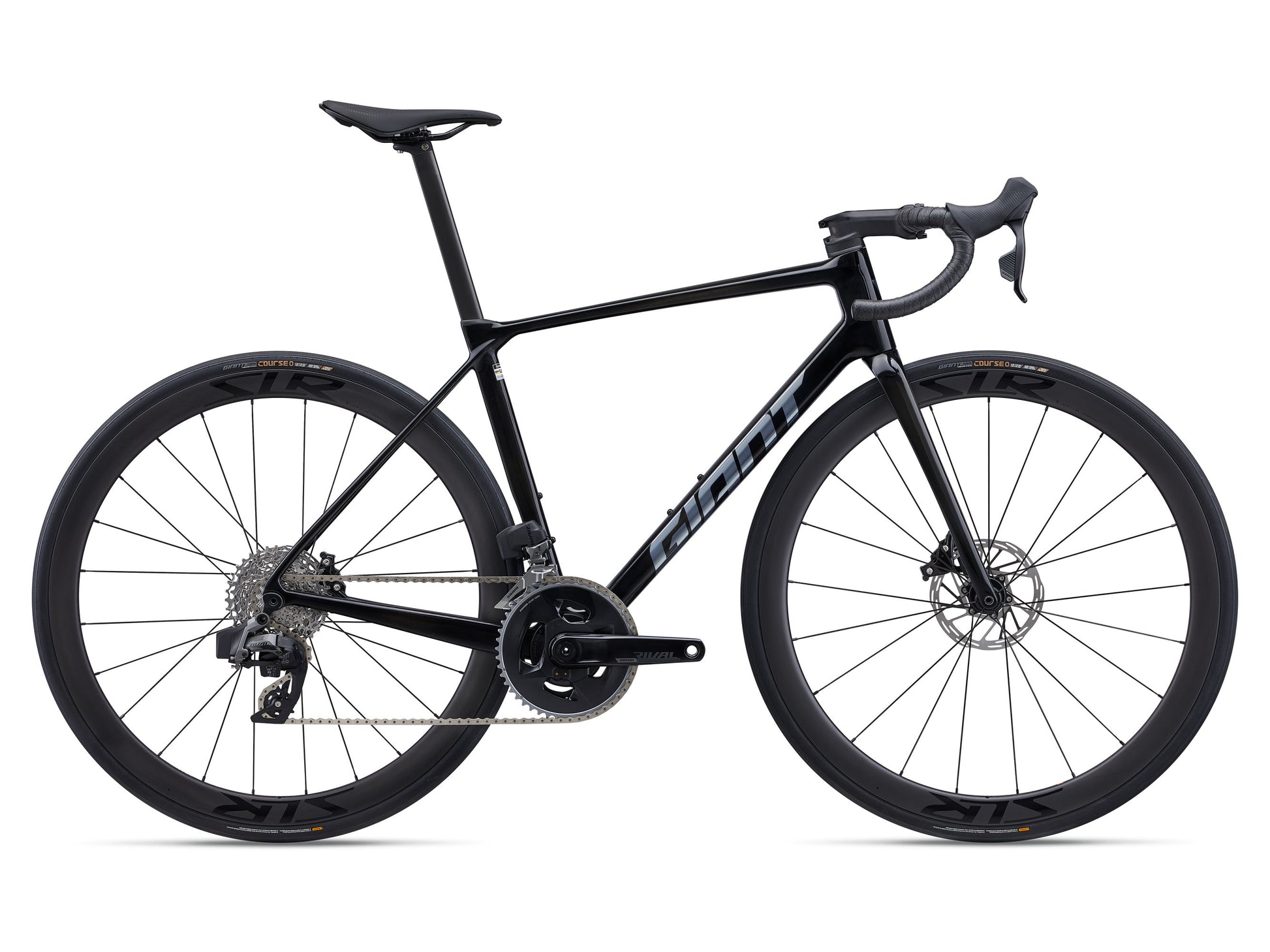 GIANT TCR ADVANCED PRO 1 AXS ROAD BIKE 2025 GLOSS CARBON/POLISHED FOIL