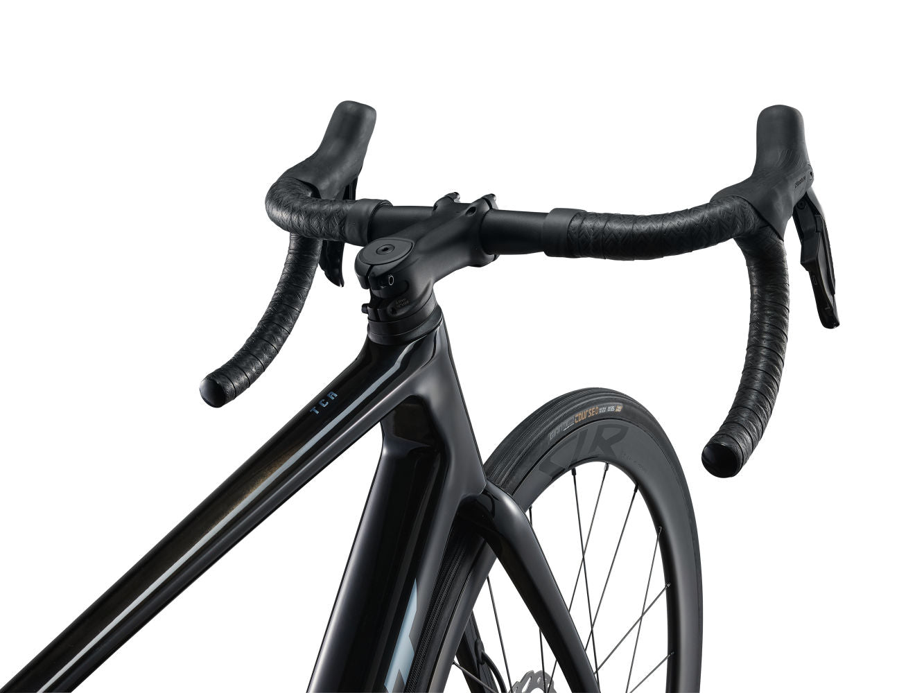 GIANT TCR ADVANCED PRO 1 Di2 ROAD BIKE 2025 GLOSS CARBON/POLISHED FOIL