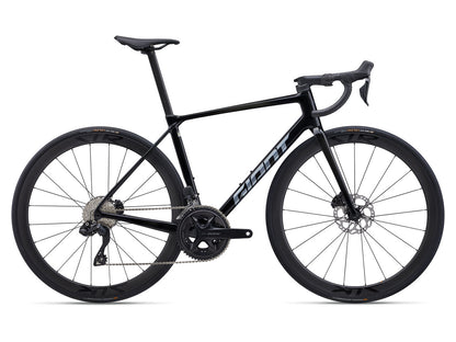 GIANT TCR ADVANCED PRO 0 Di2 ROAD BIKE 2025 - GLOSS CARBON/POLISHED FOIL