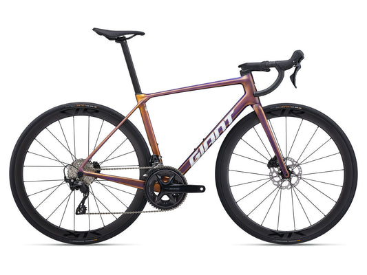 GIANT TCR ADVANCED PRO 2 ROAD BIKE 2025 GLOSS METEOR STORM/WHITE