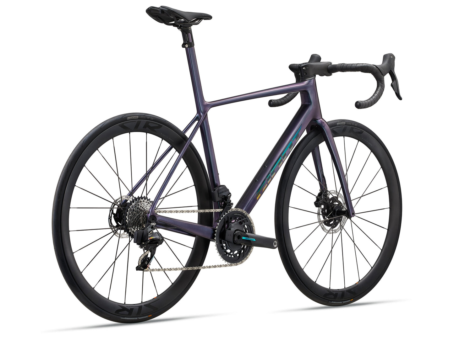 GIANT TCR ADVANCED SL 1 AXS ROAD BIKE 2025 GLOSS BLUE DRAGONFLY/LASER FOIL