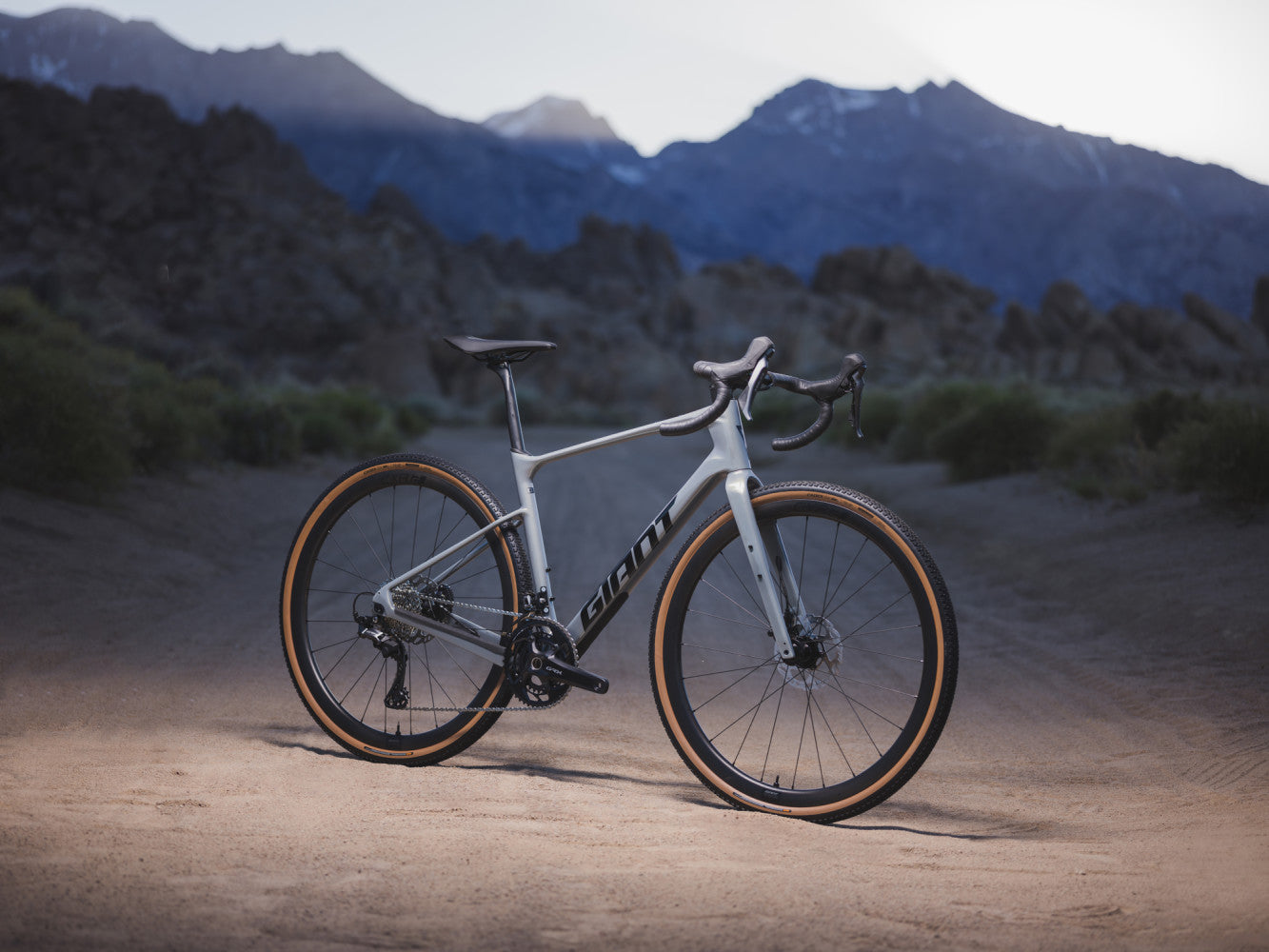 GIANT REVOLT ADVANCED 0 GRAVEL BIKE 2025 GLOSS AURORA NOISE