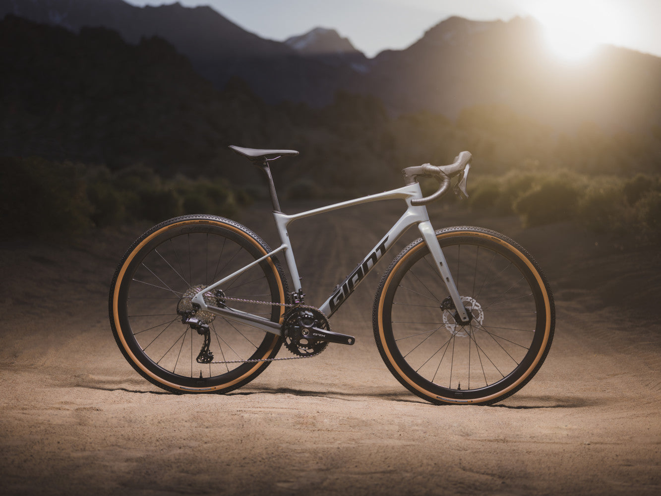 GIANT REVOLT ADVANCED 0 GRAVEL BIKE 2025 GLOSS AURORA NOISE