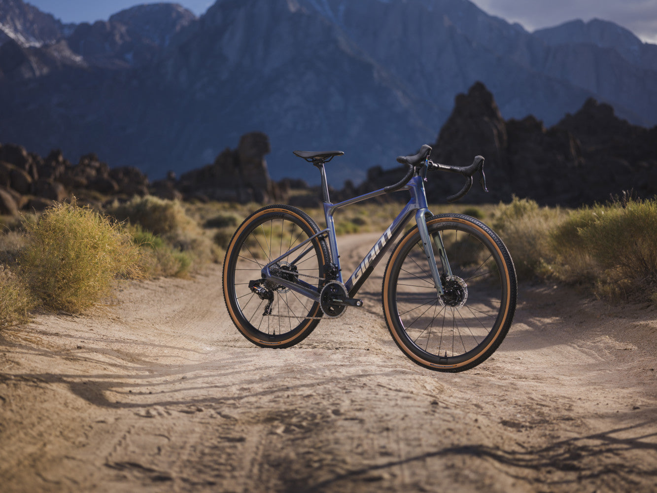 GIANT REVOLT ADVANCED PRO 0 GRAVEL BIKE 2025 GLOSS INTERSTELLAR/CHROME