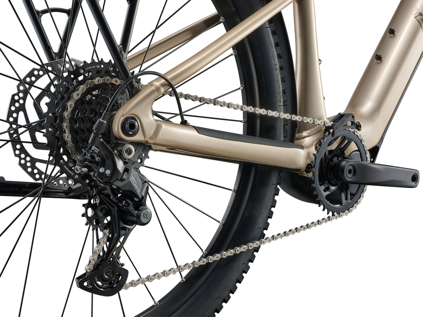 GIANT LIV TEMPT E+ EX HARDTAIL eMTB BIKE 2026 SANDSHELL