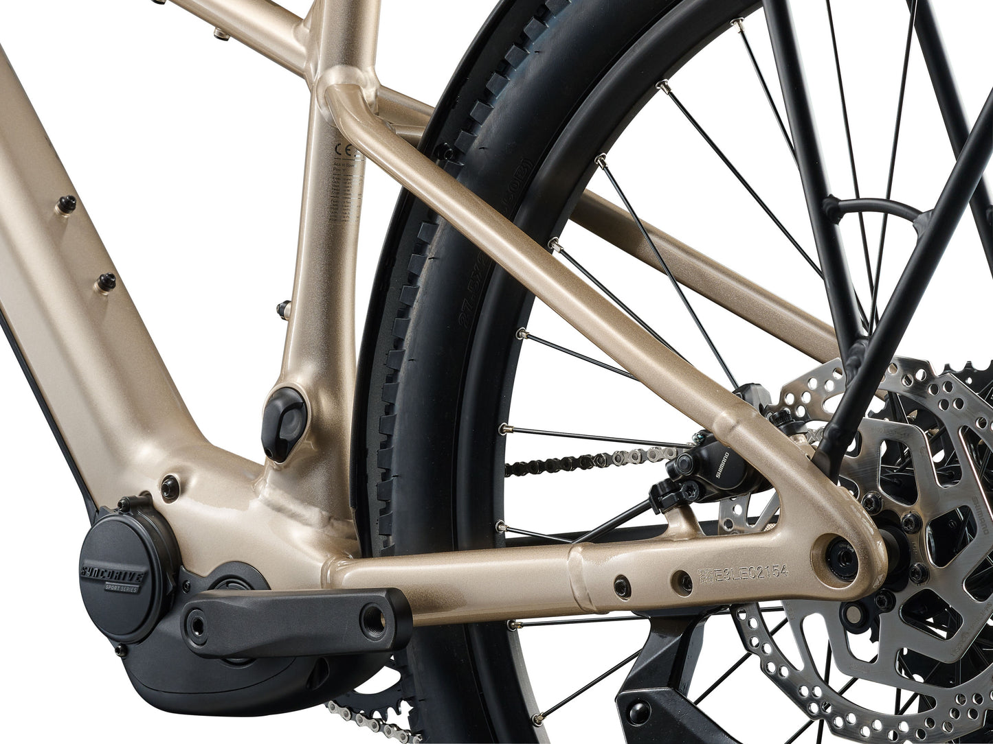 GIANT LIV TEMPT E+ EX HARDTAIL eMTB BIKE 2026 SANDSHELL