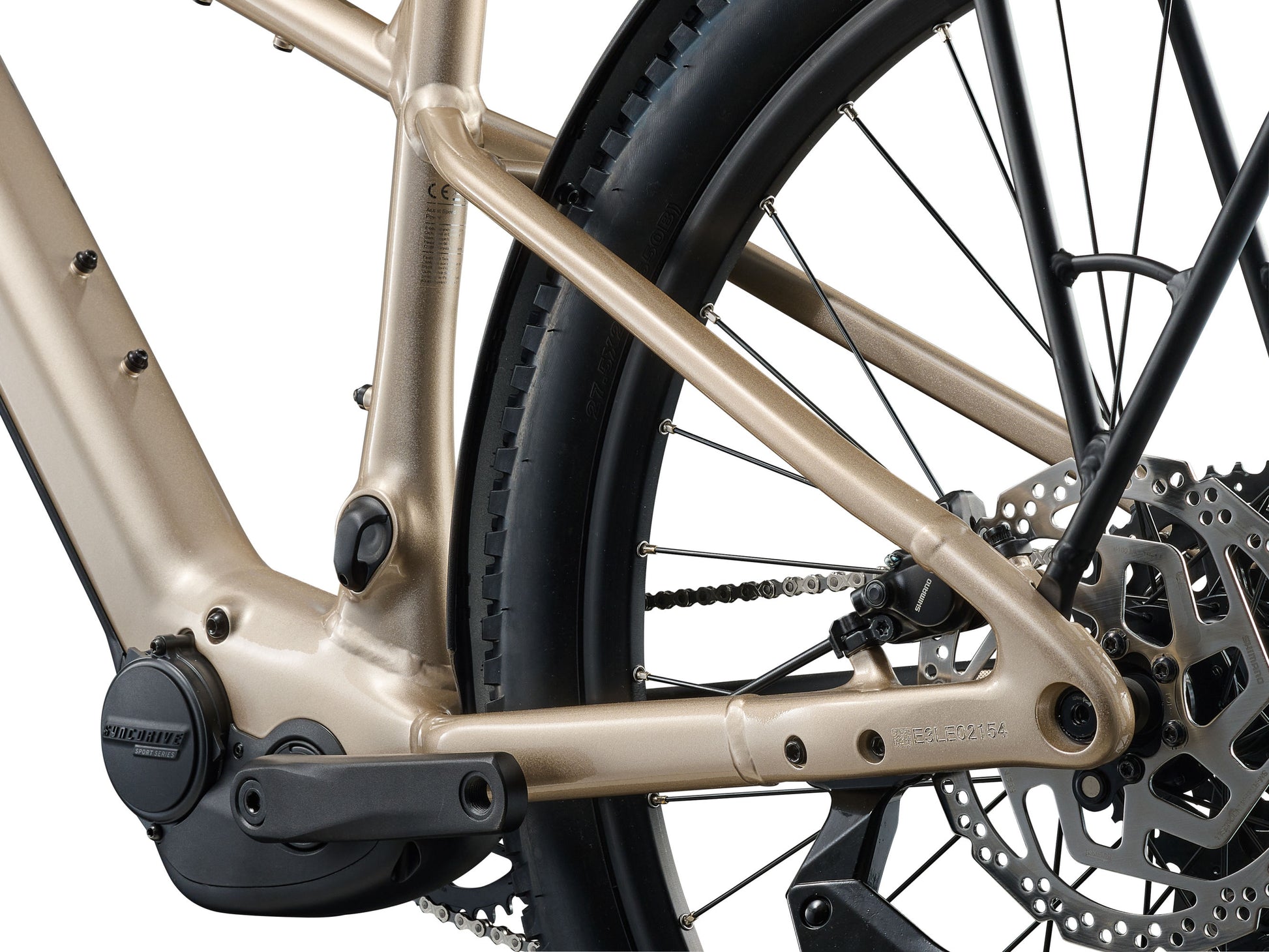GIANT LIV TEMPT E+ EX HARDTAIL eMTB BIKE 2026 SANDSHELL