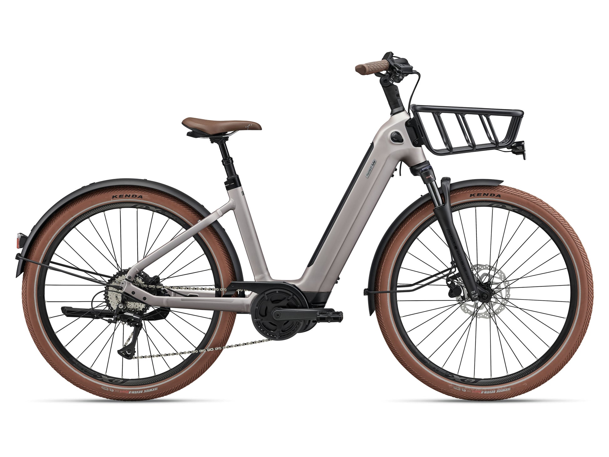 GIANT LIV FLOURISH E+ 3 ELECTRIC CITY BIKE 2026 GOLDEN SHIMMER