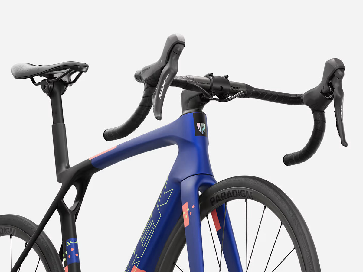 TREK MADONE SL 5 GEN 8 ROAD BIKE 2027 MATT COBALT BLUE/TREK BLACK/LIVING CORAL