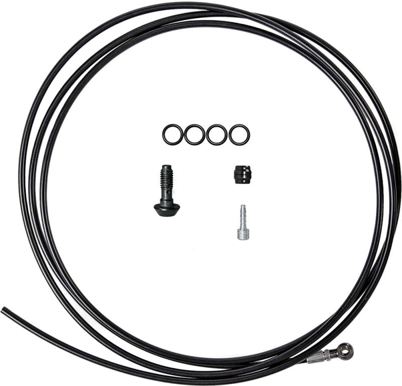 MAGURA BRAKE LINE2500mm WITH BANJO 90° FOR MT SERIES