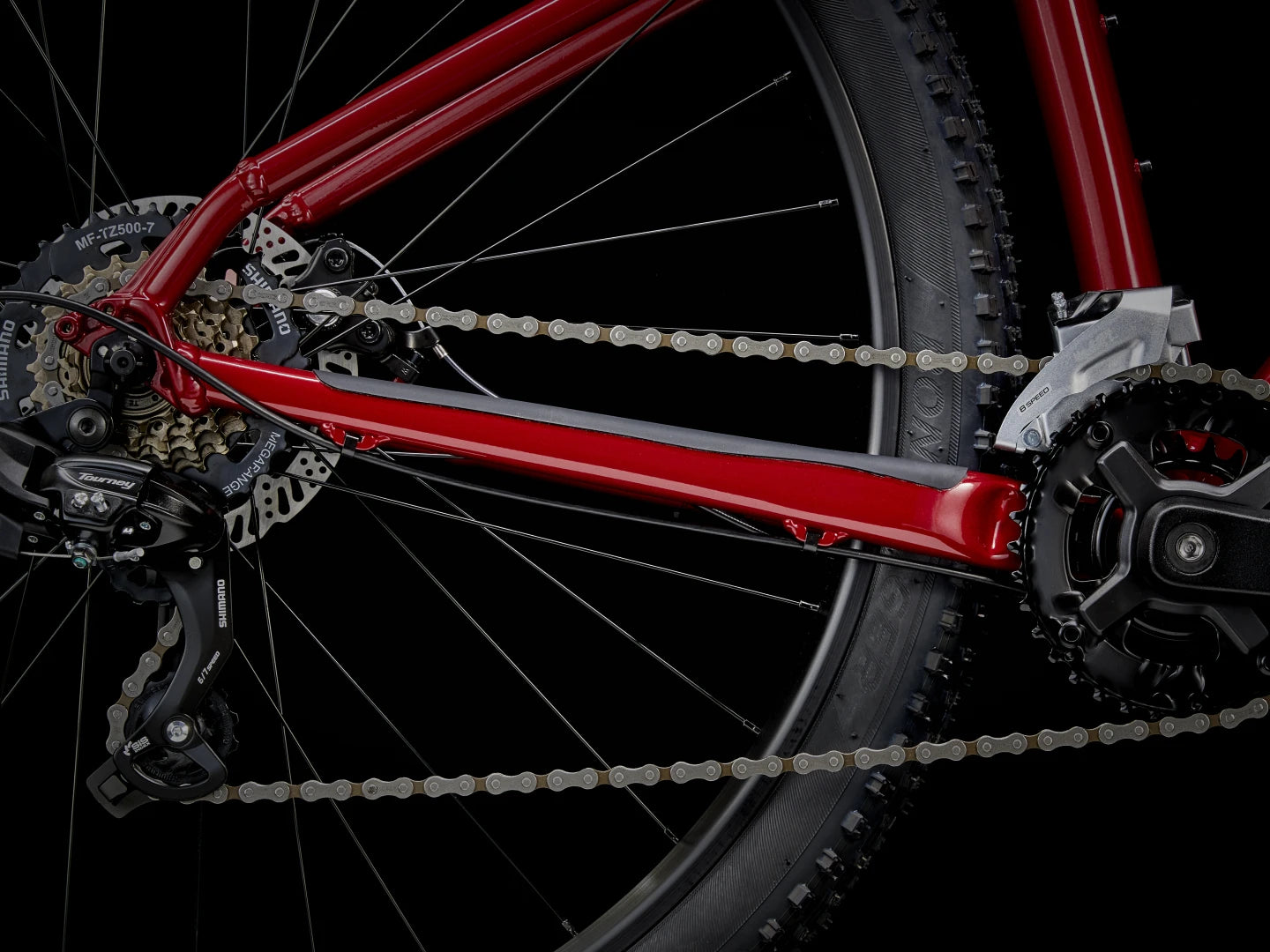 TREK MARLIN 4 GEN 2 MTB BIKE 2025 CRIMSON