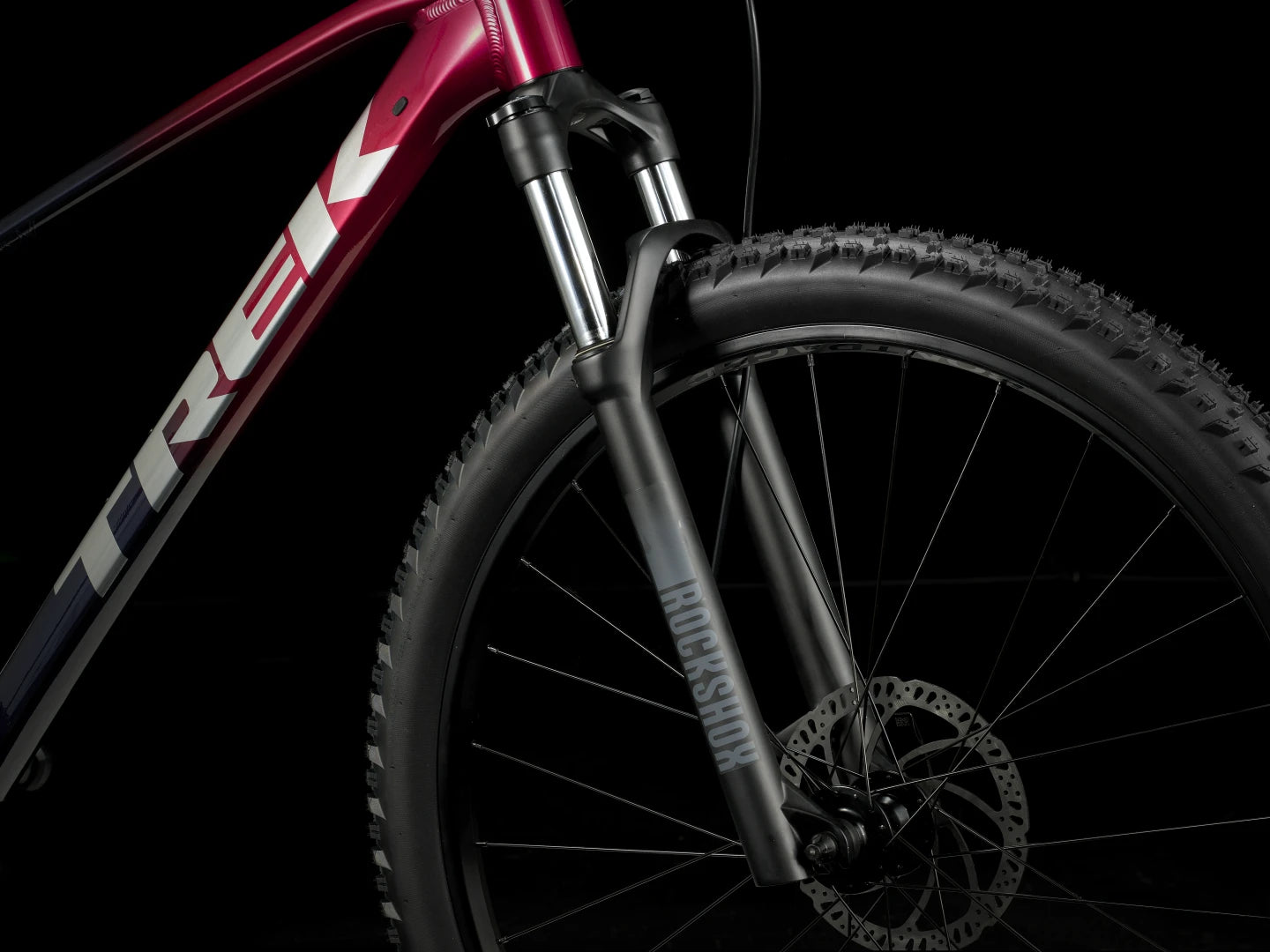 TREK MARLIN 6 GEN 3 MTB BIKE 2025 RAGE RED TO DEEP DARK BLUE FADE