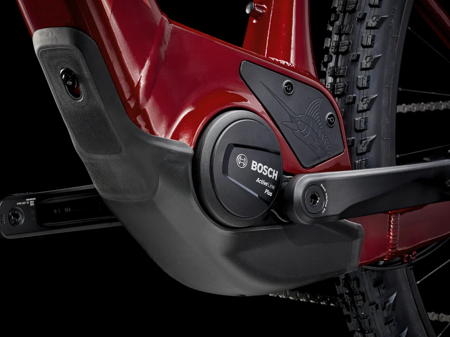TREK MARLIN+ 6 HARDTAIL E-MTB BIKE 2025 CRIMSON