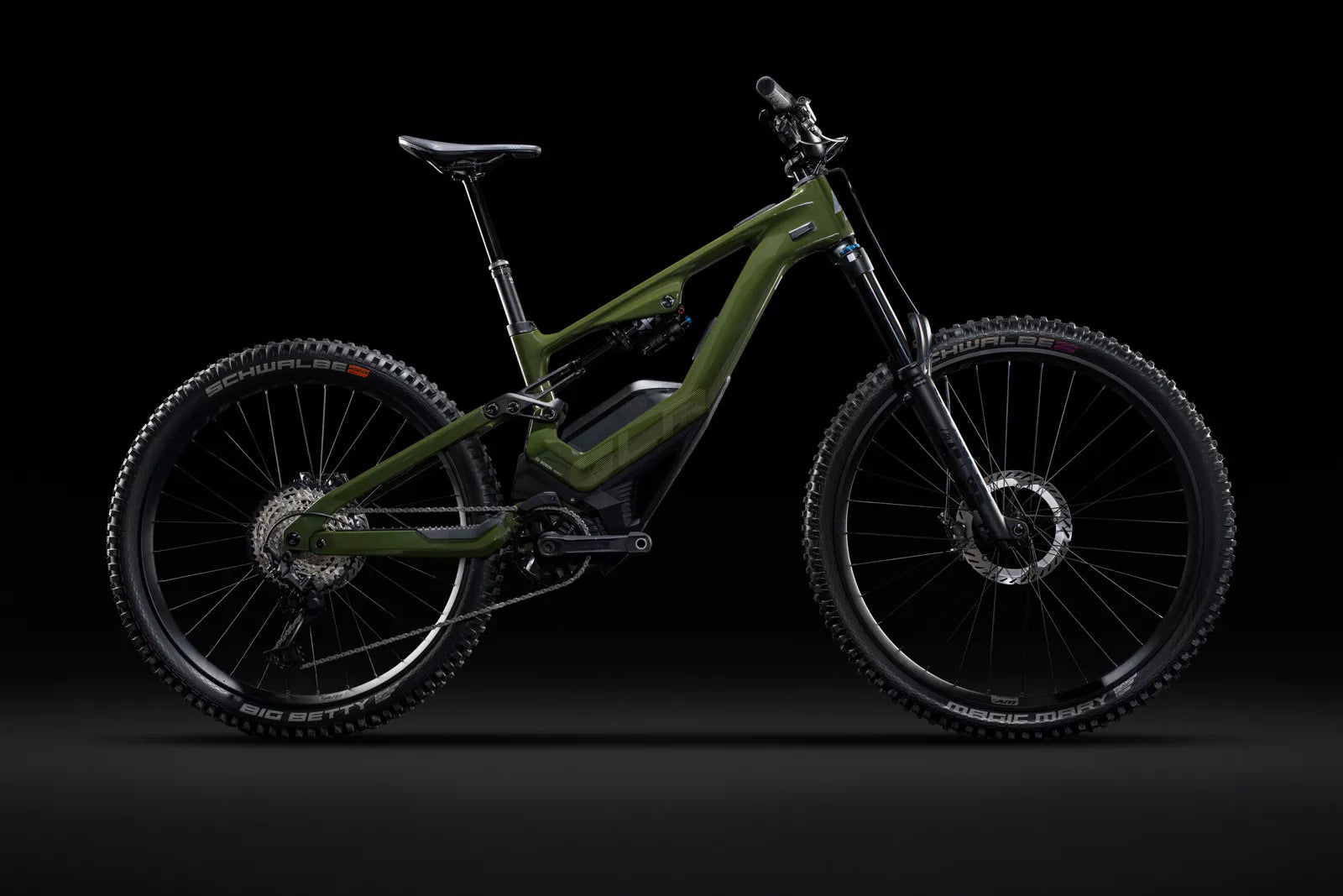 LAPIERRE OVERHOLT GLP III ELITE eMTB BIKE 2025 HARSH GREEN